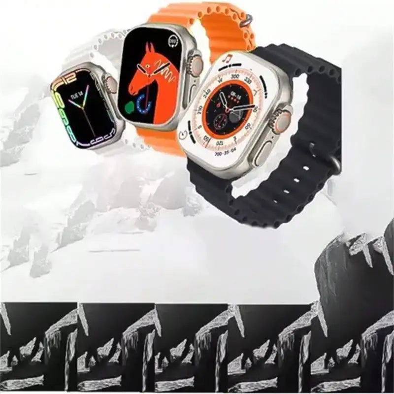 Reloj Inteligente Ultra Color Negro