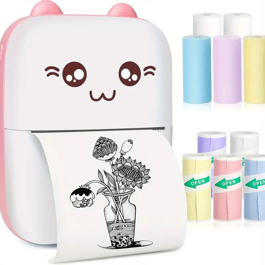 Mini Impresora termica Color Rosa